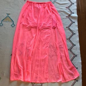 NWT HOT PINK SKIRT MEDIUM